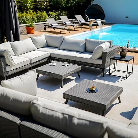 Luxury Experience In Center Of With Heated Pool And Jacuzzi ヴィラ